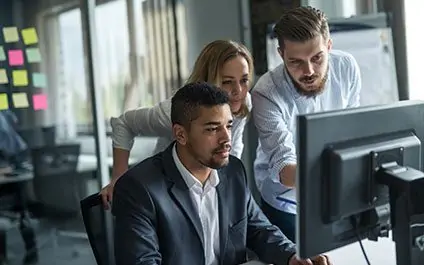 Team at work
