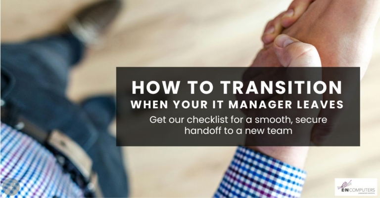 How to transition when your IT manager leaves