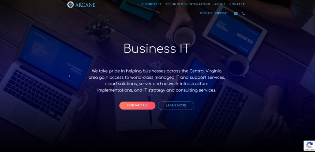 Best Charlottesville IT services - Arcane