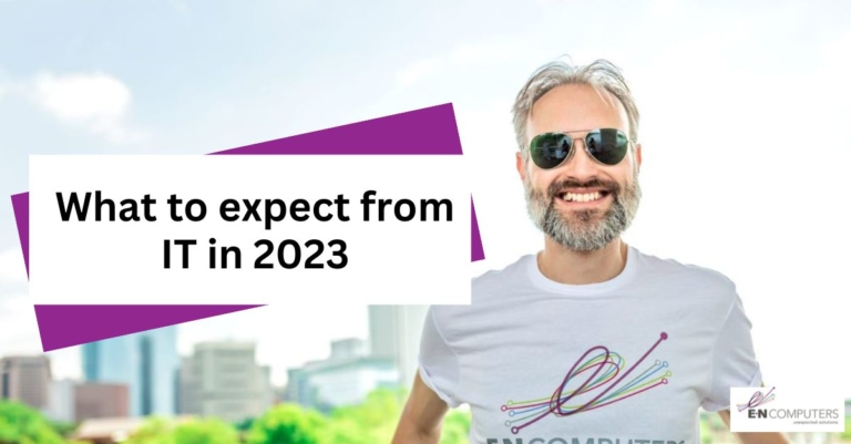 E-N Computers founder Ian MacRae in a company tshirt