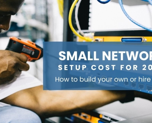 Small business network installation cost