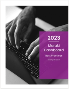Image of Meraki Dashboard Best Practices title page