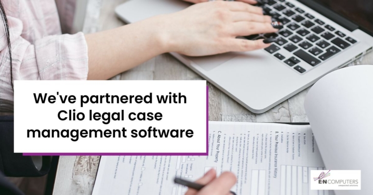 E-N Computers has partnered with Clio legal case management software