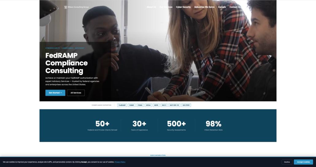 Best Virginia cybersecurity consultants for small business Best Virginia cybersecurity consultants for small business - homepage of Iron Range Consulting