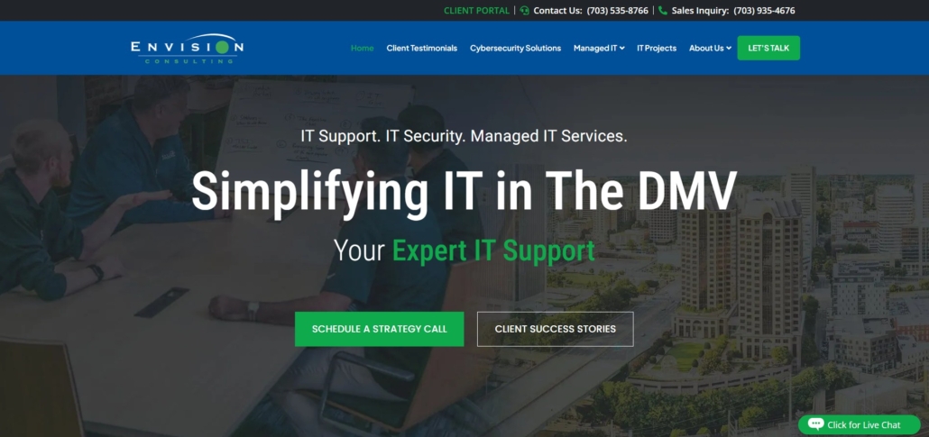 Envision - Virginia best IT managed services providers Envision - Virginia best IT managed services providers