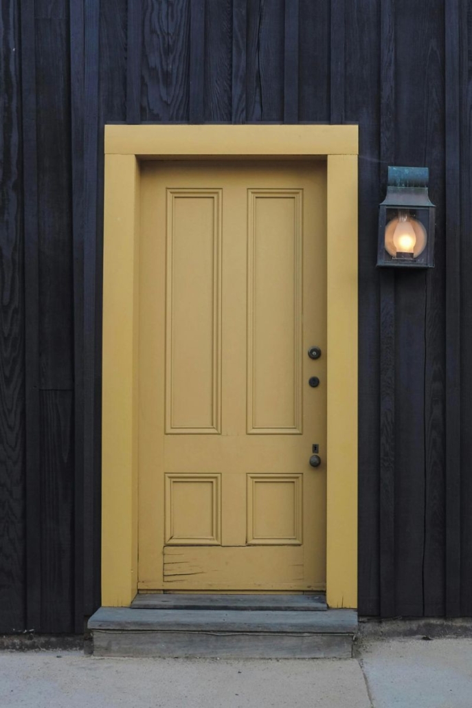 Door to a house