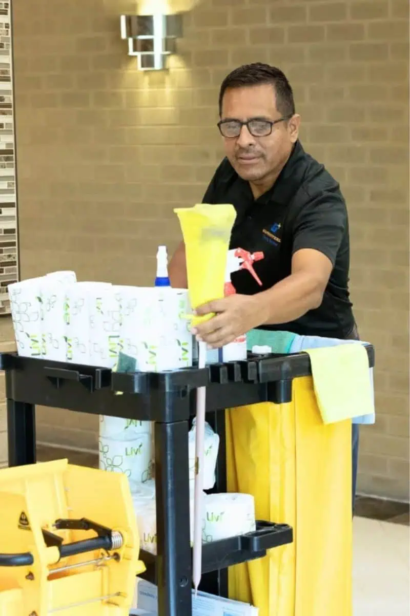 Guaranteed Cleaning Services basic IT plan client