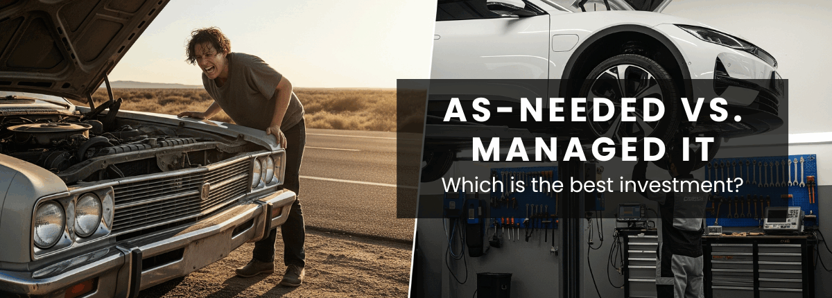 as-needed vs managed services