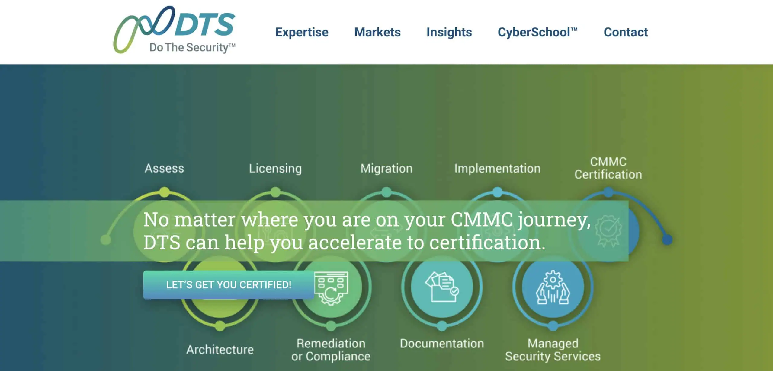 DTS - - best CMMC managed IT service providers Washington DC metro area
