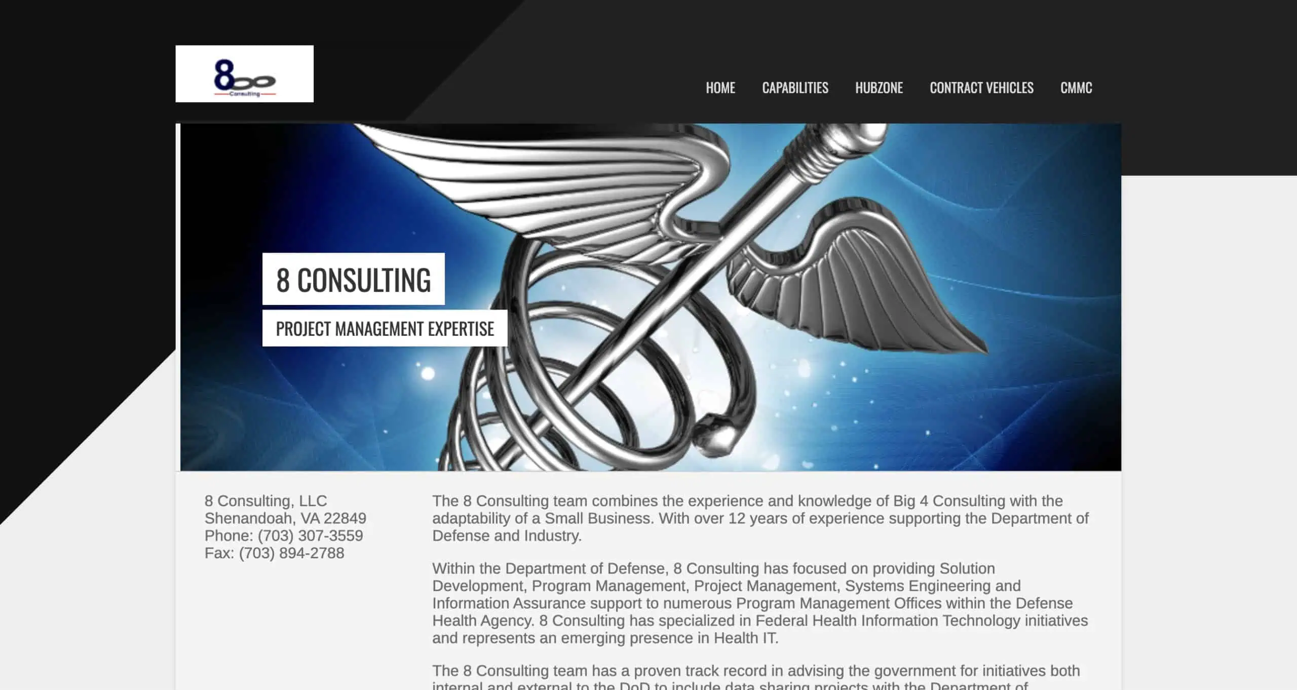 8 Consulting - - best CMMC managed IT service providers Washington DC metro area