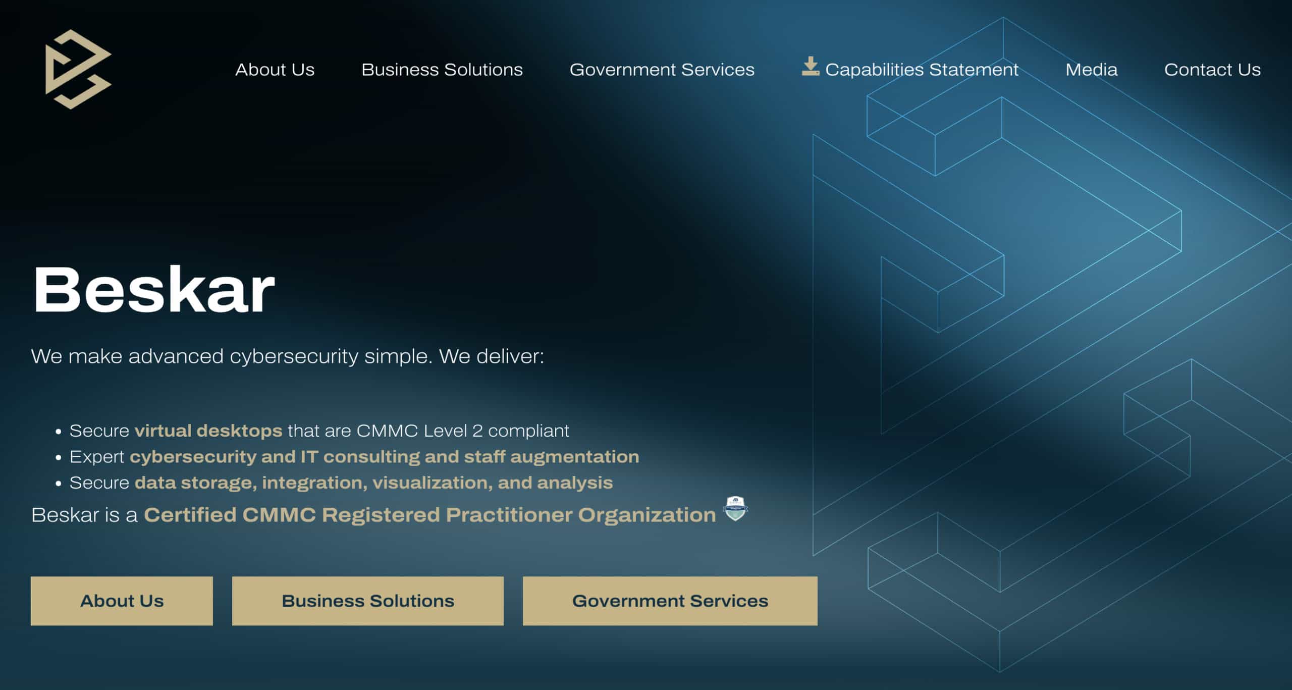 Beskar Inc - best CMMC managed IT service providers Washington DC metro area