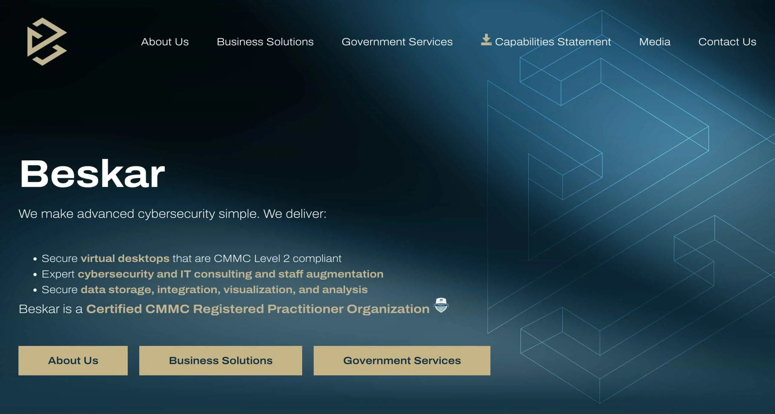 Beskar Inc - best CMMC managed IT service providers Washington DC metro area