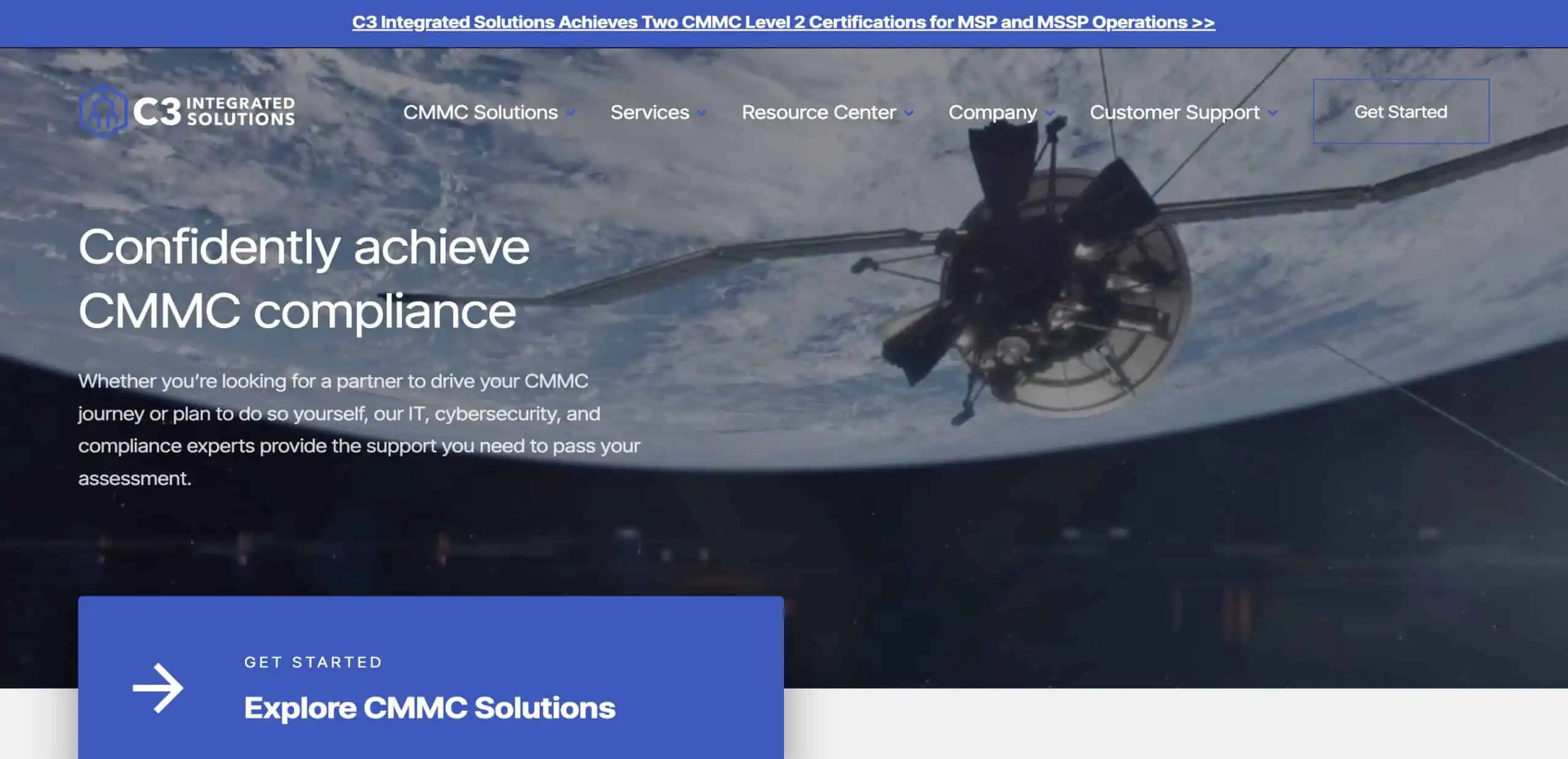 C3 Integrated Solutions - best CMMC managed IT service providers Washington DC metro area