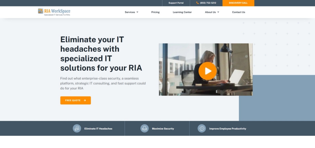 Best IT services for investment advisors - RIA WorkSpace Best IT services for investment advisors - RIA WorkSpace