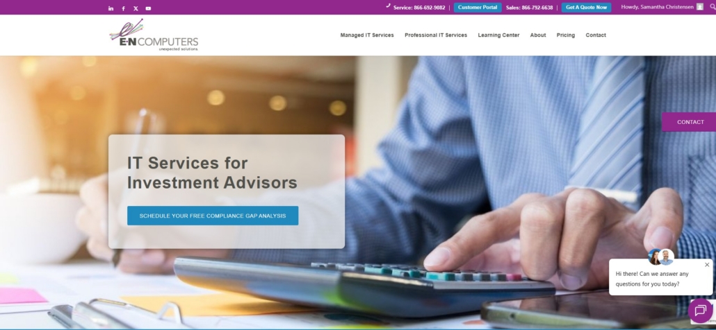 Best IT services for investment advisors - E-N Computers Best IT services for investment advisors - E-N Computers