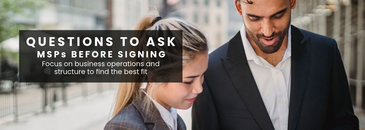Questions to ask MSP